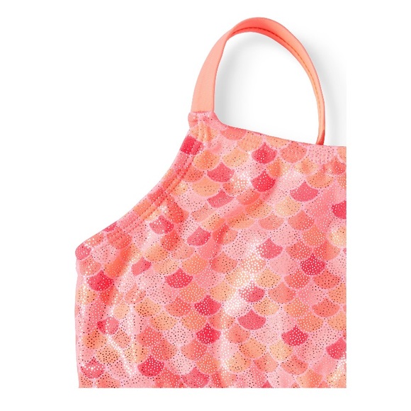 Wonder Nation Mermaid Toddler Girls Swimsuit Set - Picture 3 of 3